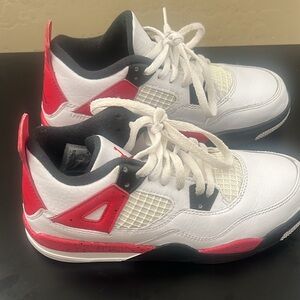 Jordan 4 retros kids Y3 cement